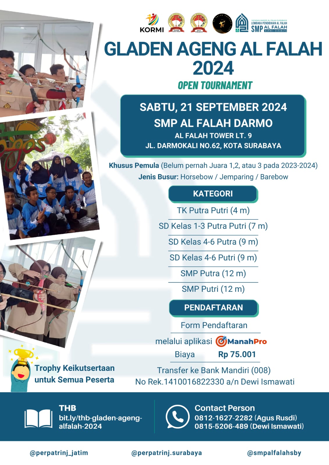 GLADEN AGENG PANAHAN TRADISIONAL AL FALAH 2024 SE-JAWA TIMUR 