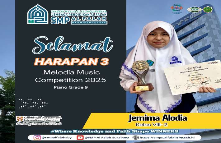Juara Harapan 3 Melodia Music Competition 2025 