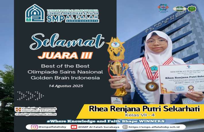 Juara III OSN Golden Brain Indonesia