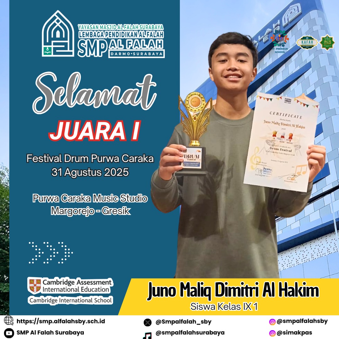 Juara 1 Purwacarakan Music Studi